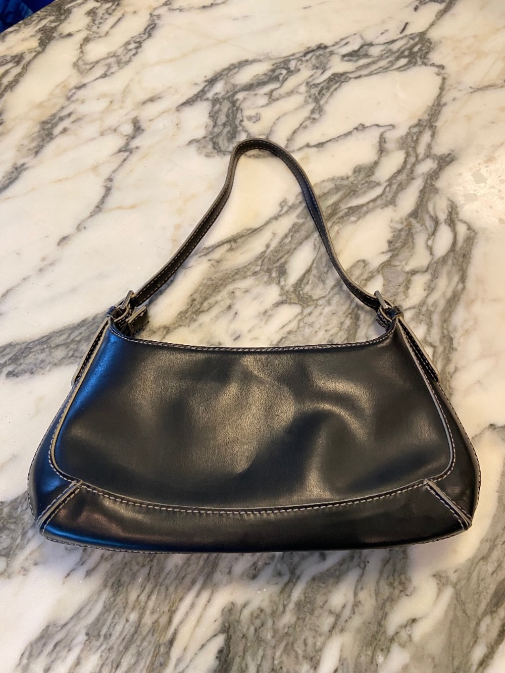 Vintage 9 West Leather Bag